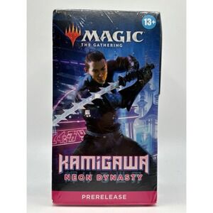 MTG Kamigawa: Neon Dynasty Prerelease Pack -SEALED - kit Magic The Gathering